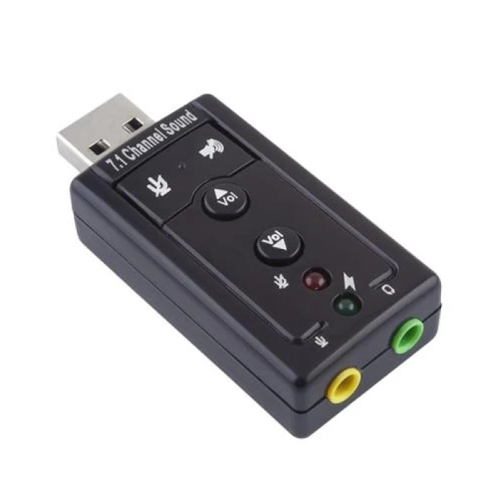 Зовнішня звукова карта Gemix SC-02 з USB 2.0 і форматом 7.1