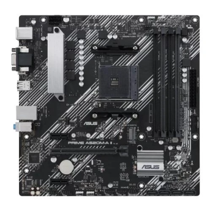 Материнська плата Asus PRIME A520M-A II/CSM для AM4