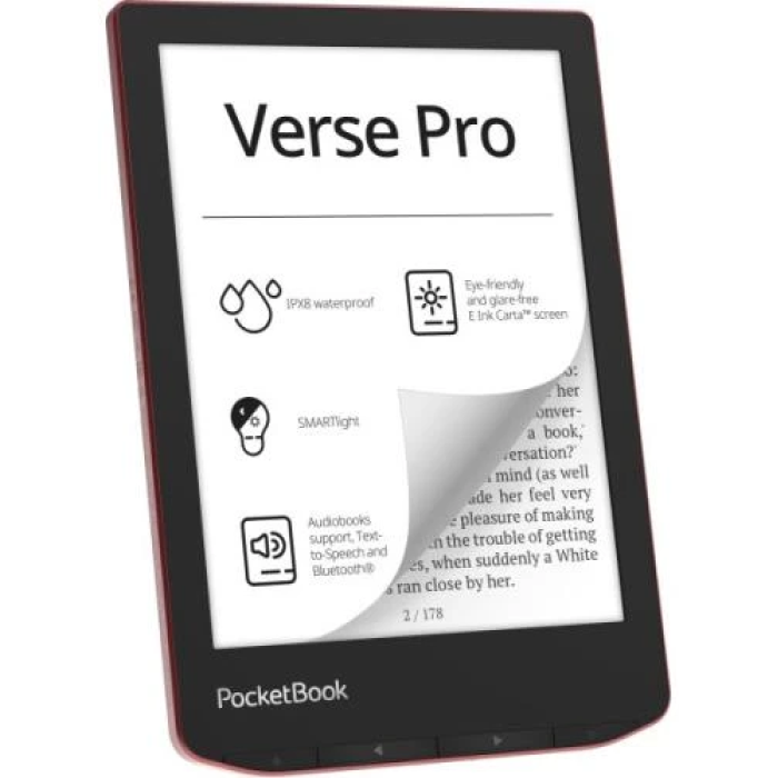 Електронна книга PocketBook Verse Pro з екраном 6 дюймів