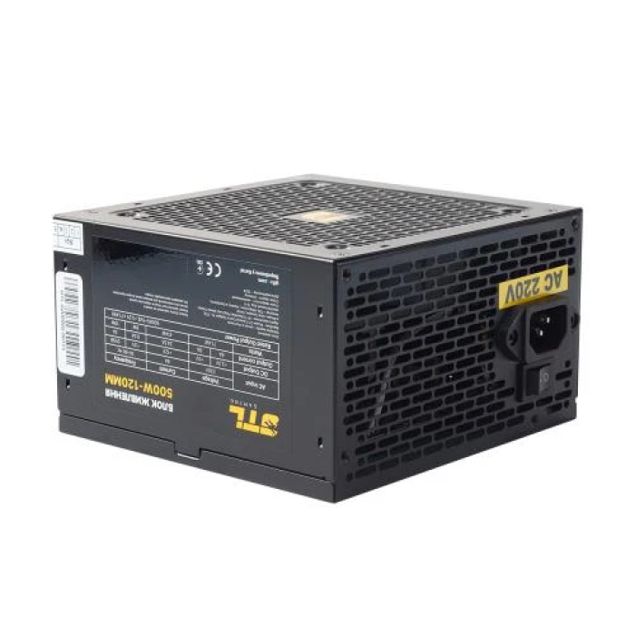 Блок живлення GTL Gaming Star 500 Вт для ПК, Black
