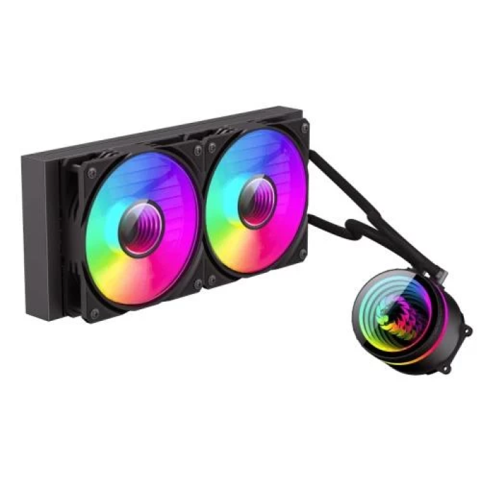 Водяне охолодження GameMax IceBurg 240 Infinity, чорне