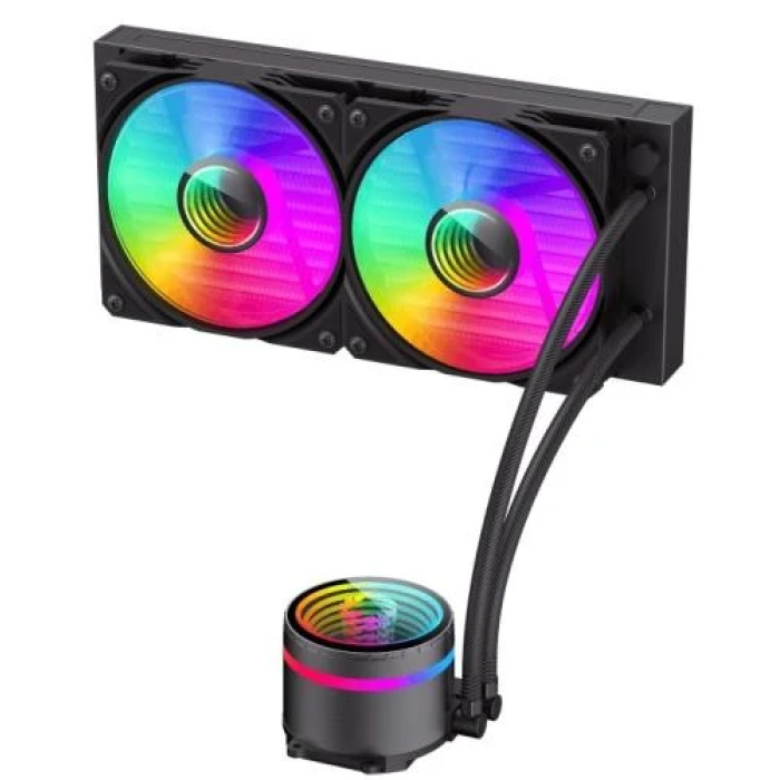Водяне охолодження GameMax IceBurg 240 Infinity, чорне