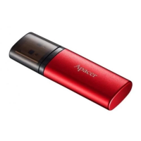 Флеш-накопичувач (USB-флешка) Apacer AH25B 256 ГБ, червоний, USB 3.2 Gen 1