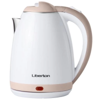 Електрочайник (чайник електричний) Liberton LEK-6802 1,8 л, 1500 Вт, White/Beige