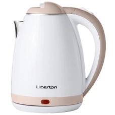 Електрочайник (чайник електричний) Liberton LEK-6802 1,8 л, 1500 Вт, White/Beige