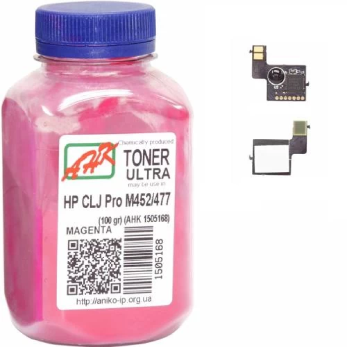 Тонер AHK Magenta для принтерів HP CLJ Pro M377, M452, M477