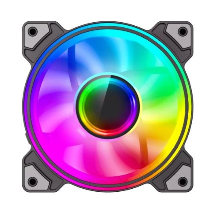 Корпусний вентилятор GameMax Dual Ring Infinity ARGB 120 мм
