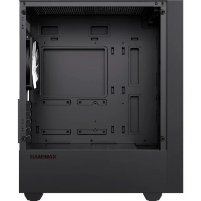 Корпус GameMax Edge, Black, без БЖ, Mini Tower, Micro ATX / Mini ITX, 1xUSB 3.0, 2xUSB 2.0, 1x120 мм LED ARGB, 380x200х450 мм