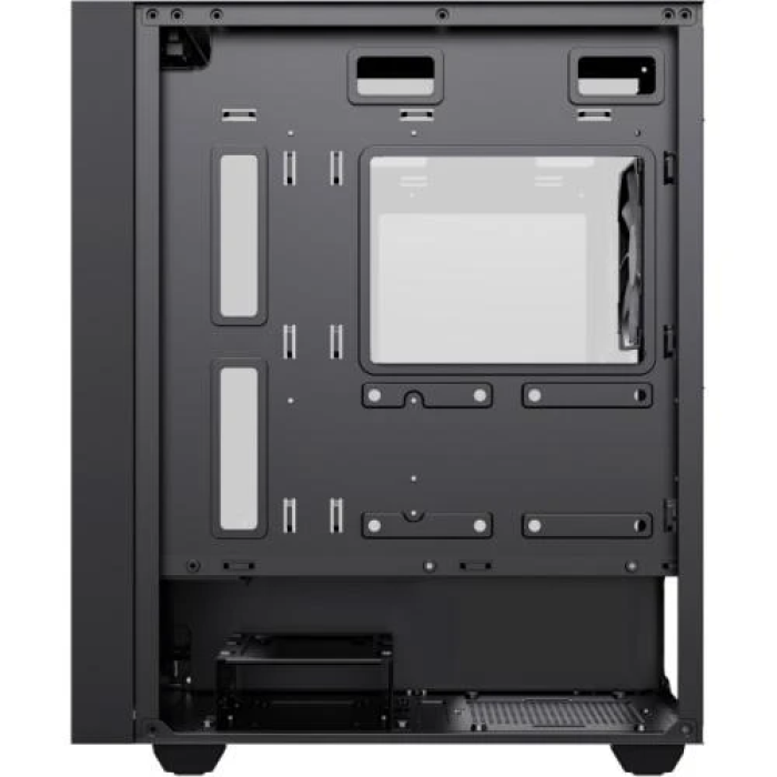 Корпус GameMax Edge, Black, без БЖ, Mini Tower, Micro ATX / Mini ITX, 1xUSB 3.0, 2xUSB 2.0, 1x120 мм LED ARGB, 380x200х450 мм