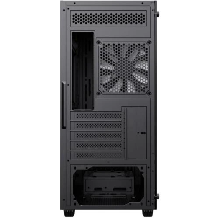 Корпус GameMax Edge, Black, без БЖ, Mini Tower, Micro ATX / Mini ITX, 1xUSB 3.0, 2xUSB 2.0, 1x120 мм LED ARGB, 380x200х450 мм