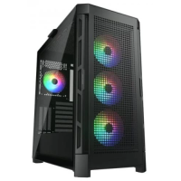 Комп’ютерний корпус (шасі) Cougar Airface Pro RGB чорний, 240 мм