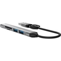 USB-хаб (концентратор USB) Dynamode DM-UH-514 3 USB-порти та SD/microSD