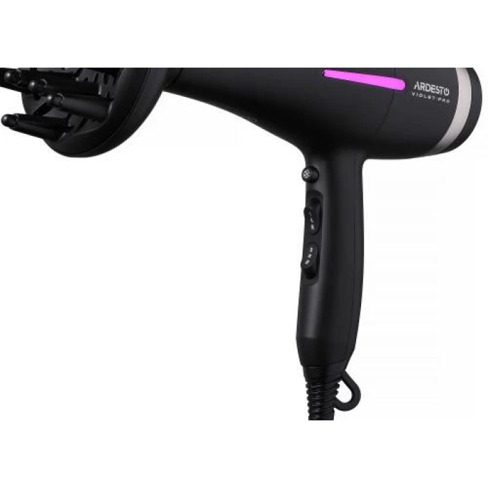 Фен для волосся Ardesto HD-Y223PRO, 2200 Вт, чорний