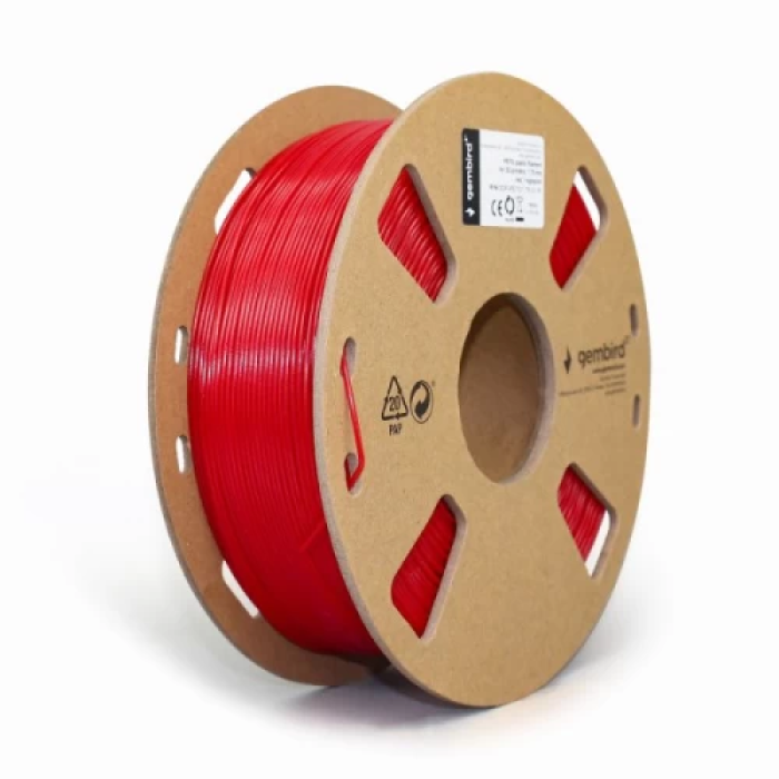Червоний PETG-філамент Gembird для 3D-друку