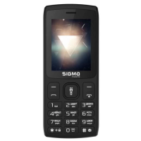 Кнопковий телефон (мобільний телефон) Sigma mobile X-style 34 NRG Type-C чорний, 4050 мА·год