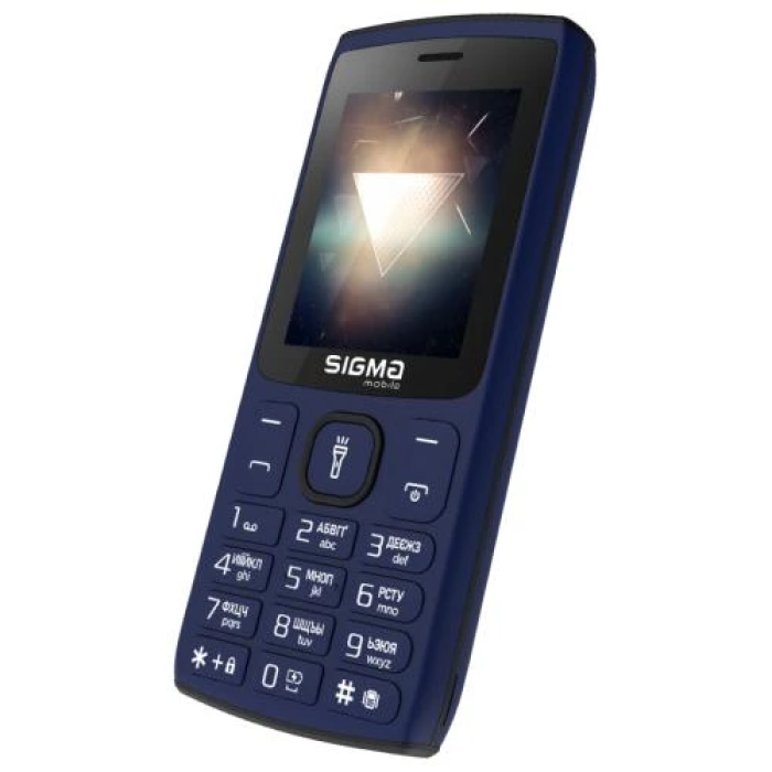 Кнопковий телефон Sigma mobile X-style 34 NRG Type-C із батареєю 4050 мА·год