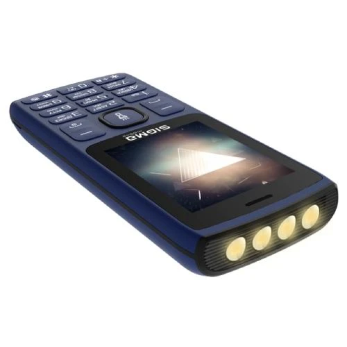 Кнопковий телефон Sigma mobile X-style 34 NRG Type-C із батареєю 4050 мА·год