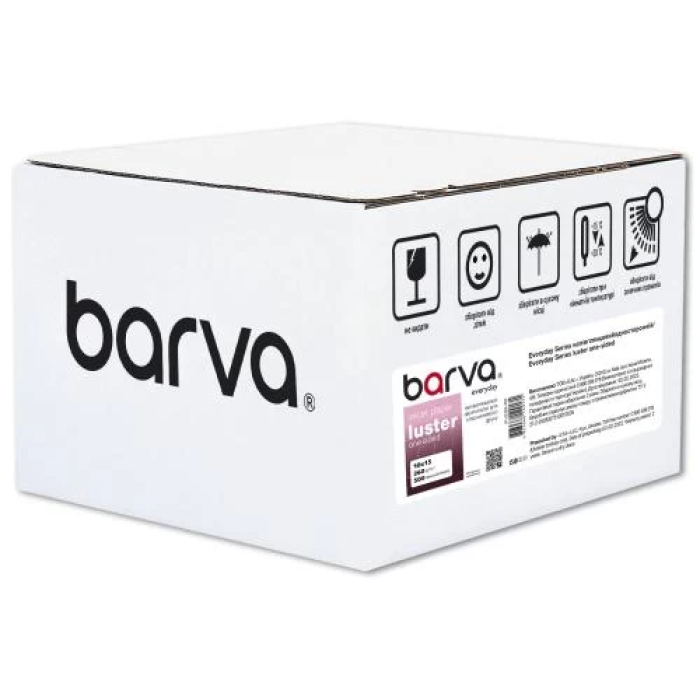 Фотопапір (фотографічний папір) Barva Everyday напівглянсовий A6, 260 г/м², 500 аркушів