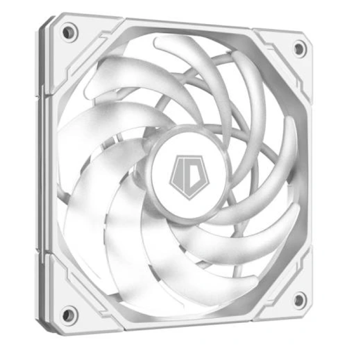Тонкий білий корпусний вентилятор ID-Cooling NO-12015-XT ARGB