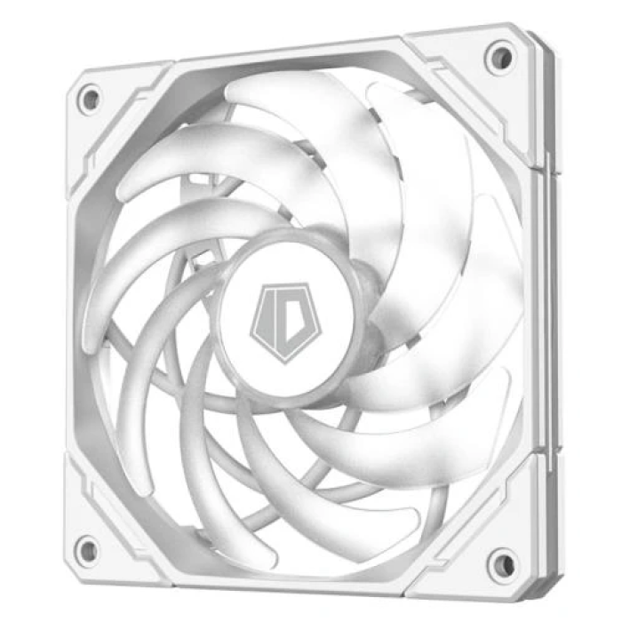 Тонкий білий корпусний вентилятор ID-Cooling NO-12015-XT ARGB
