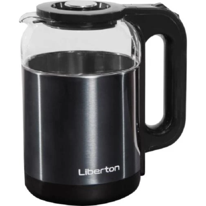 Електрочайник Liberton LEK-6829 на 1,8 л Black/Inox