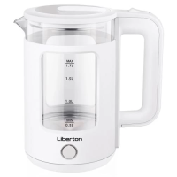Електрочайник (чайник) Liberton LEK-6830 1,7 л, 1500 Вт, білий