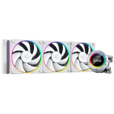 Система рідинного охолодження (водяне охолодження) ID-Cooling Space LCD SL360 WHITE 360 мм