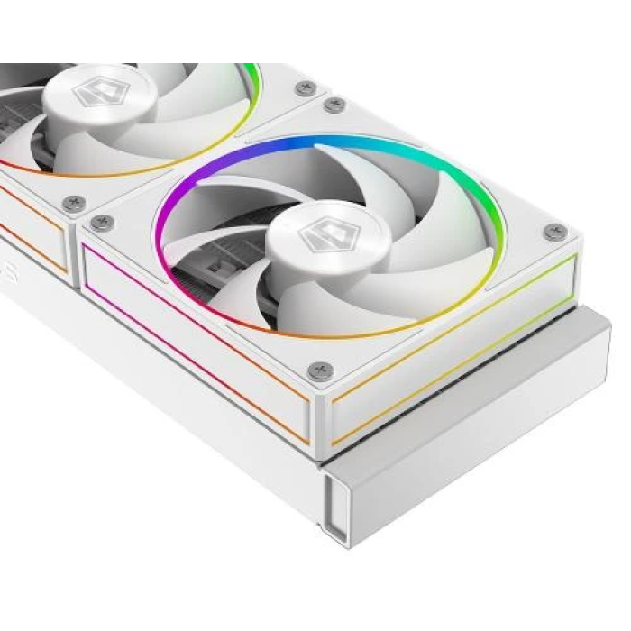 Рідинне охолодження ID-Cooling Space LCD SL360 WHITE — 360 мм