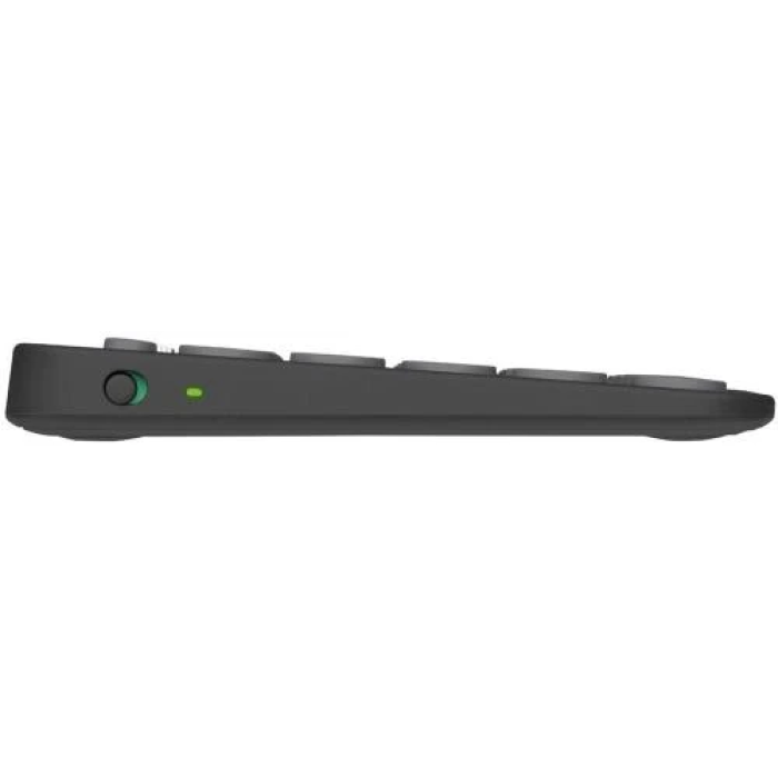 Бездротова компактна клавіатура Logitech Pebble Keys 2 K380s, графітова
