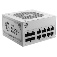 Блок живлення (компʼютерний БЖ) MSI MAG A850GL PCIE5 White 850 Вт