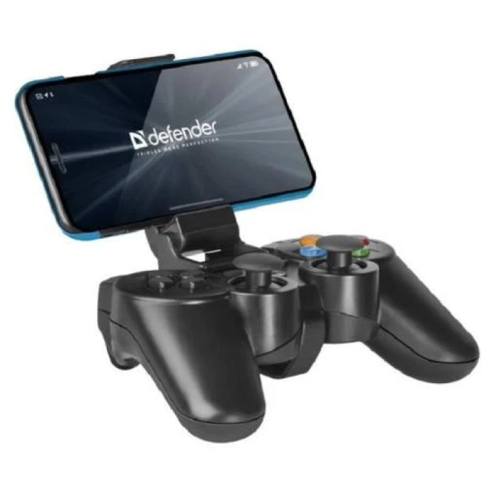 Бездротовий Bluetooth-геймпад Defender Crusher Black із 17 кнопками