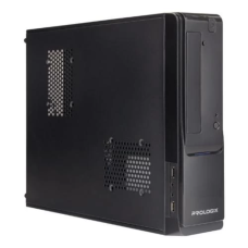 Корпус для ПК (комп'ютерний корпус) Prologix E100 Slim чорний, 400 Вт
