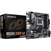 Материнська плата (системна плата) Gigabyte B650M D3HP AX AM5, MicroATX, DDR5, Wi‑Fi 6E