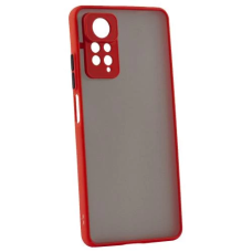 Силіконовий чохол (накладка) NoNaMe Gingle Matte Case (strong) Red червоний