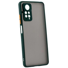 Чохол-накладка для Xiaomi Redmi Note 12 Pro 4G (силіконовий чохол) NoNaMe Gingle Matte Case (strong) Dark Green