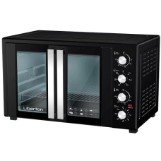 Електродуховка (настільна електрична піч) Liberton LEO-600 Black 60 л, 1900 Вт