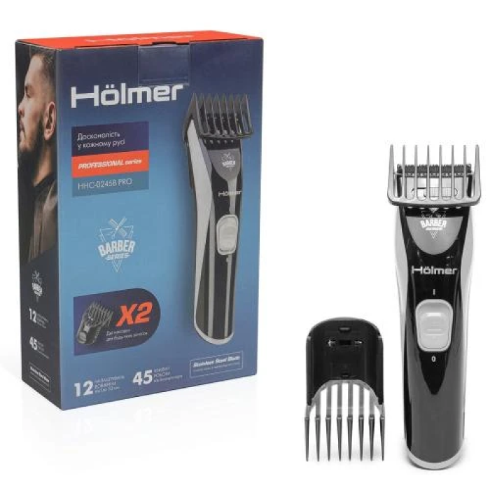 Машинка для стрижки та тример Holmer HHC-0245B PRO