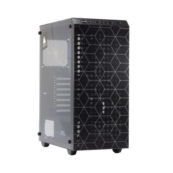 Корпус GTL Gaming Shield Black Mid Tower, ATX, без БЖ