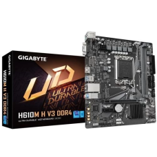Материнська плата (системна плата) Gigabyte H610M H V3 DDR4 LGA1700, MicroATX