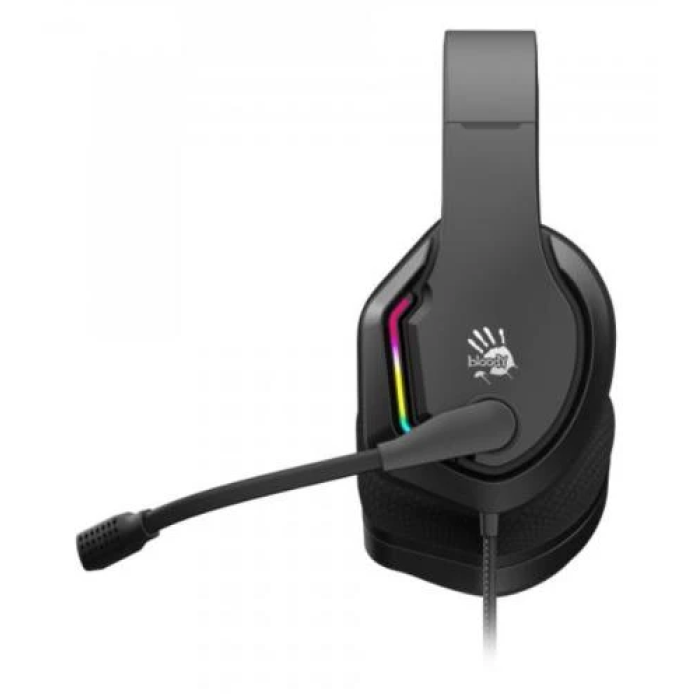 Ігрова гарнітура Bloody G260P — чорна, 3,5 мм + USB