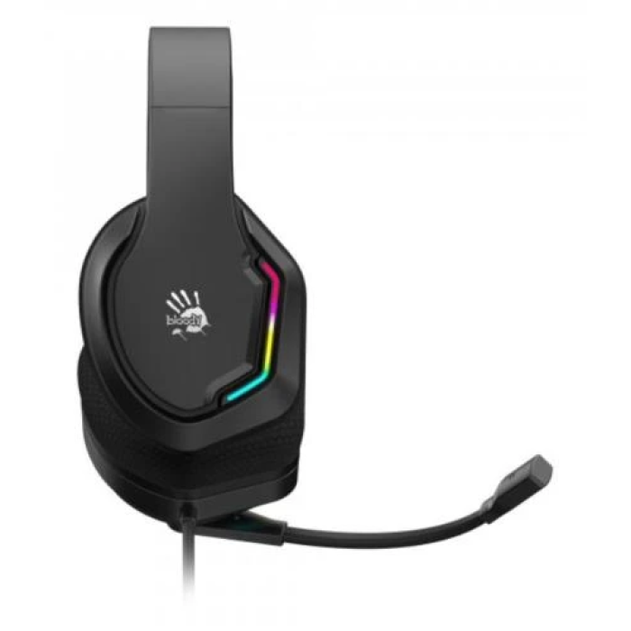 Ігрова гарнітура Bloody G260P — чорна, 3,5 мм + USB