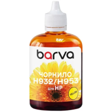 Чорнило (заправка) Barva H933-803 Yellow 100 мл пігментне для HP