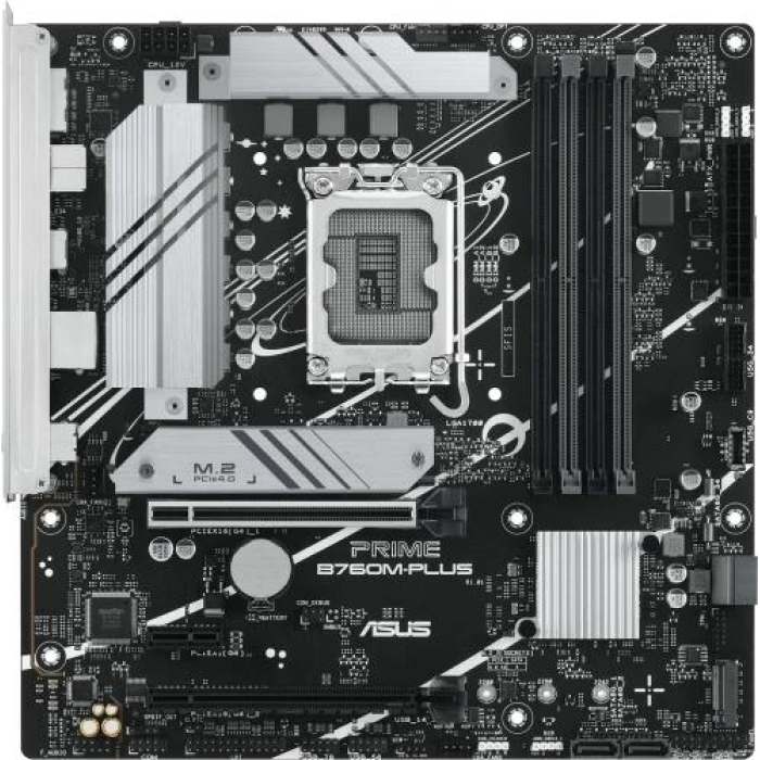 Материнська плата Asus PRIME B760M-PLUS для DDR5, MicroATX