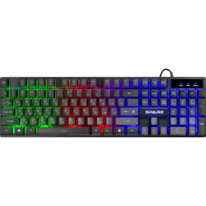 Ігрова клавіатура Defender Spark GK-300L UA з LED-підсвічуванням