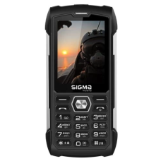 Кнопковий телефон (мобільний телефон) Sigma mobile X-treme PK68 Black 5000 мА·год