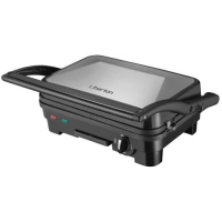 Електрогриль (контактний гриль) Liberton LPG-1401 1800 Вт, Inox/Black