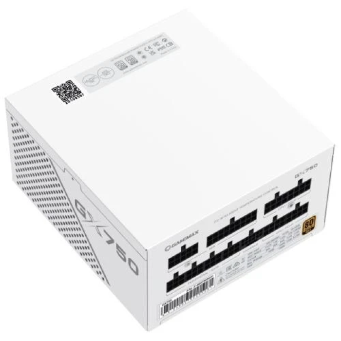 Блок живлення GameMax GX-750 PRO WH 750 Вт у білому корпусі