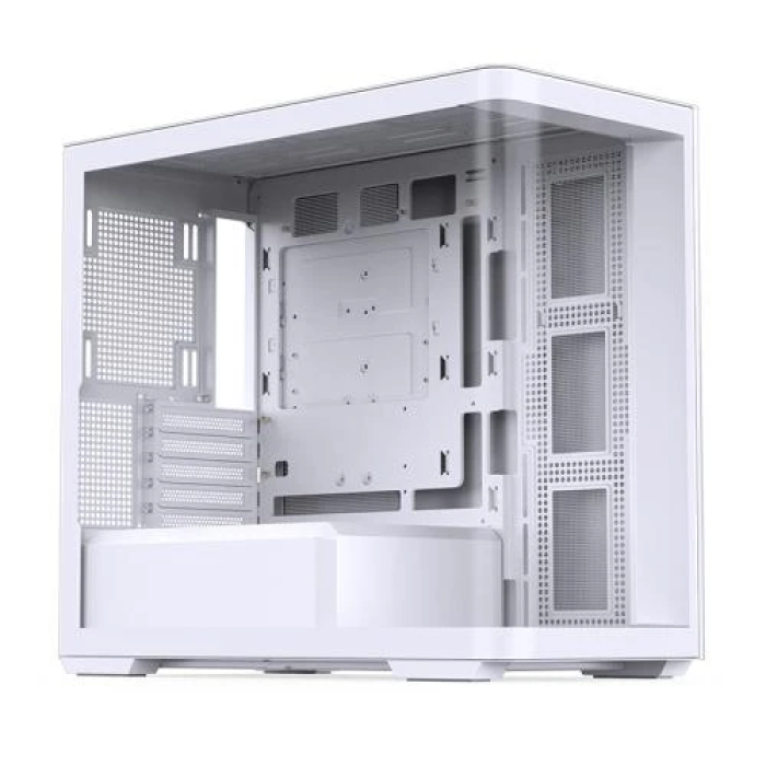 Білий корпус ПК Jonsbo D300 для Micro ATX і Mini ITX