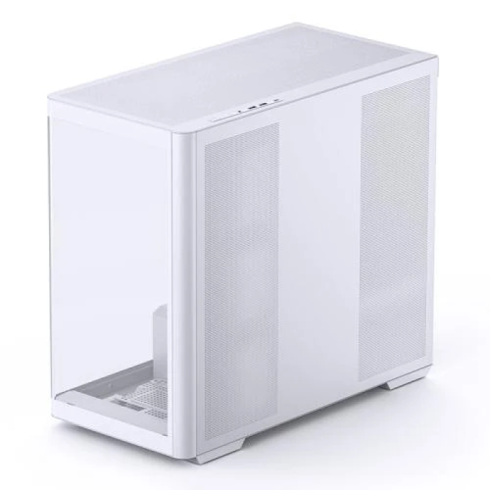 Білий корпус ПК Jonsbo D300 для Micro ATX і Mini ITX