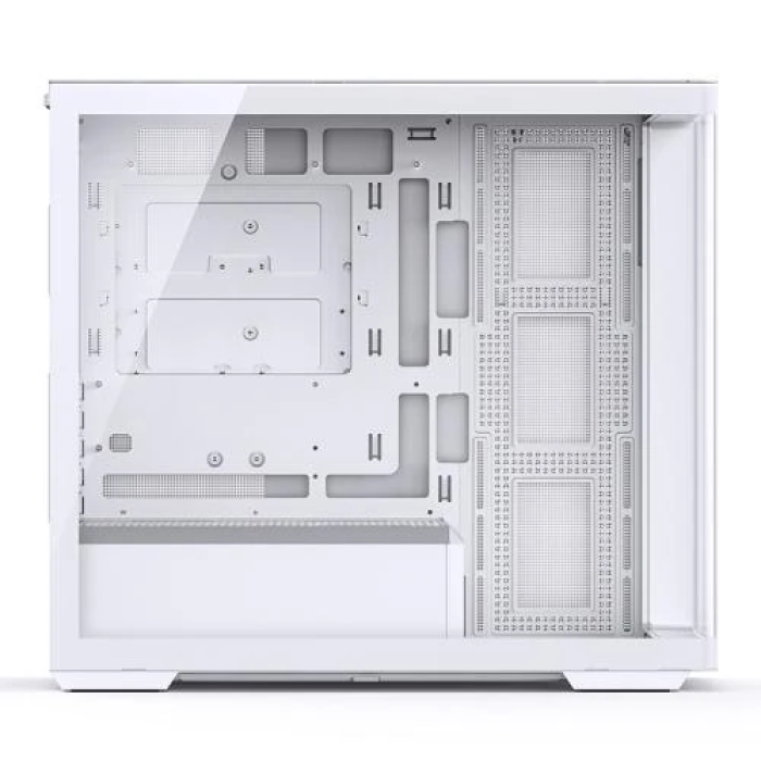 Білий корпус ПК Jonsbo D300 для Micro ATX і Mini ITX